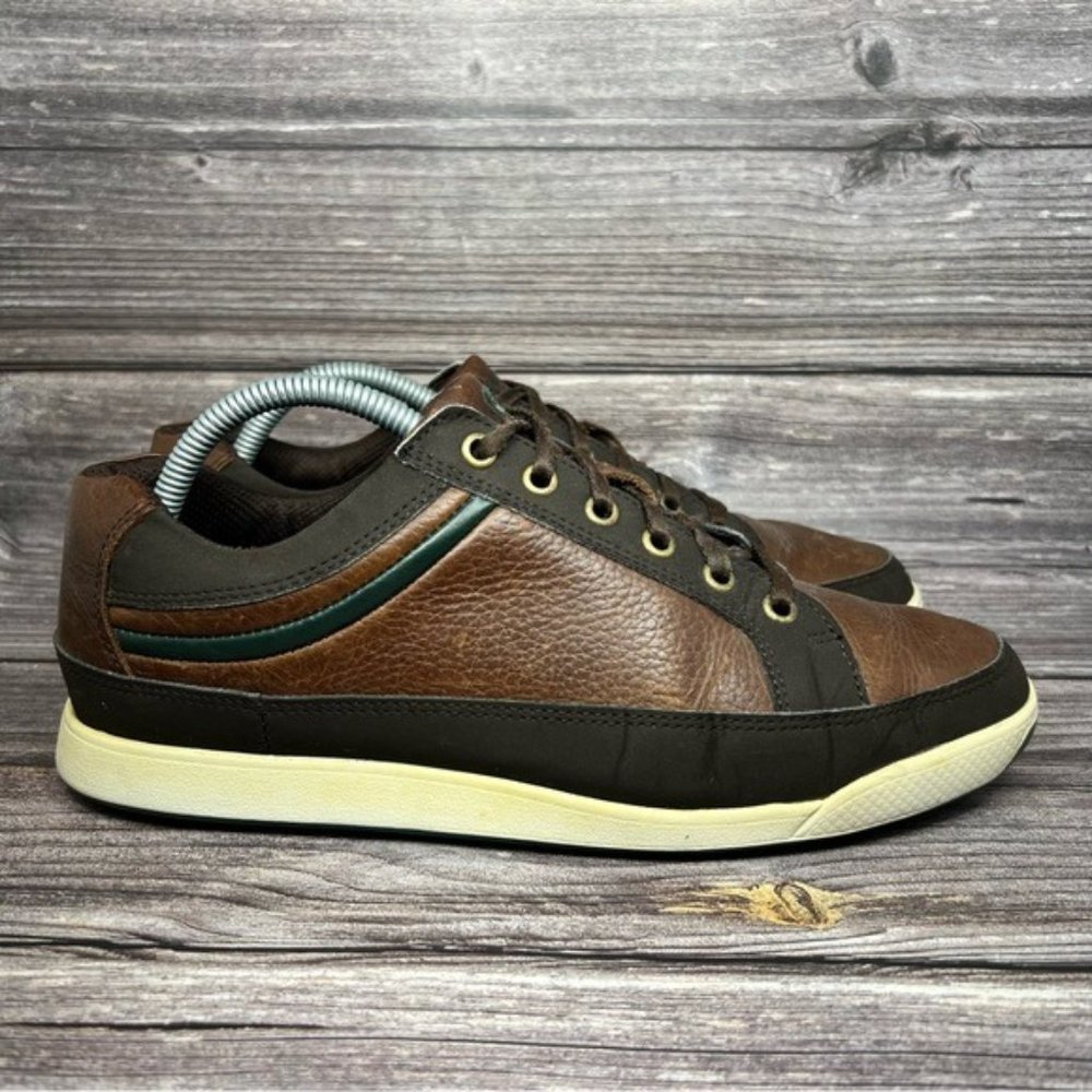 Footjoy FJ Contour Casual Men 8.5 Brown Leather Hybrid Spikeless Golf Shoes